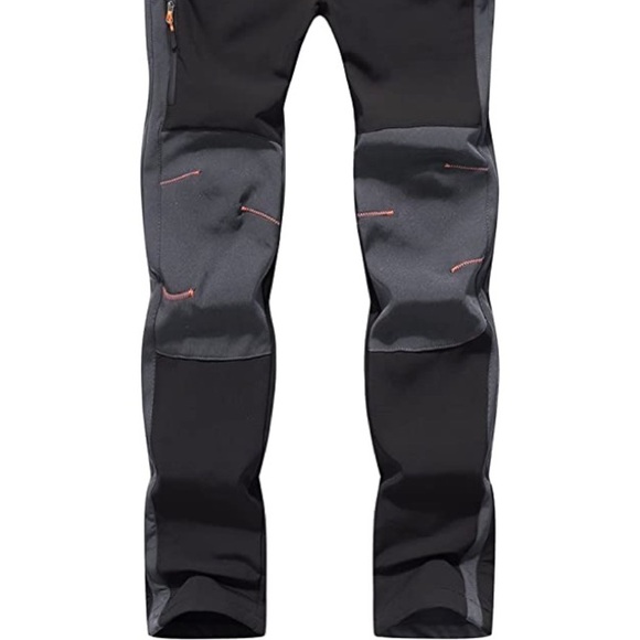 New Mens Heavy Insulated Snow Pants w/ Belt - Picture 2 of 2